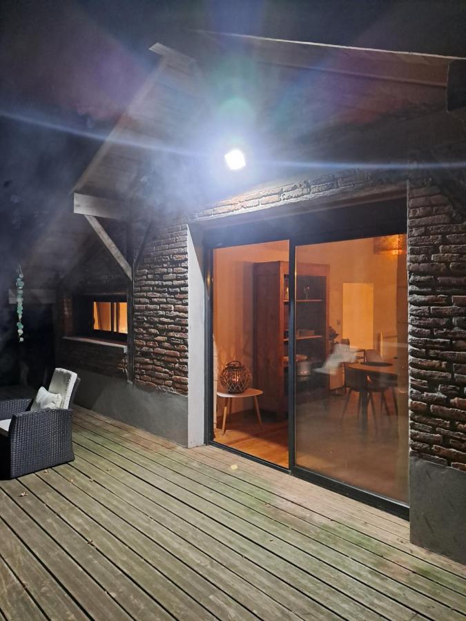 Maisonnette Vue Sur Foret Campagne  Kültér fotó