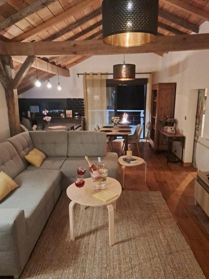 Maisonnette Vue Sur Foret Campagne  Kültér fotó